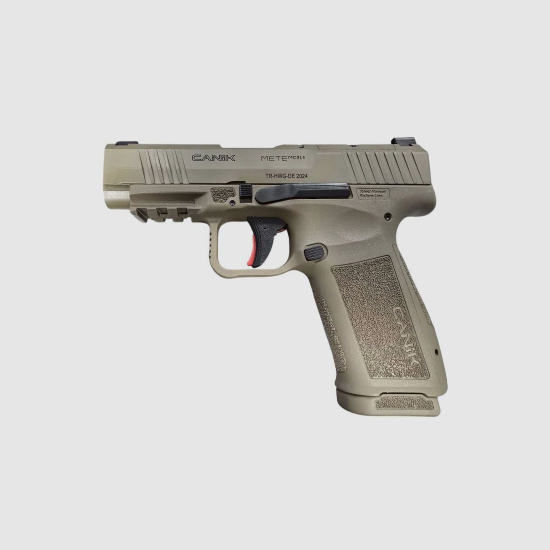 Canik METE MC9 LS Micro Compact, 9x19, SAO, FDE, 17 schoten, 1 reservemagazijn direct beschikbaar, verzending +20€