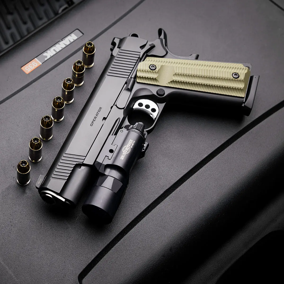 Pistola SPRINGFIELD Armory 1911 OPERATOR AOS NERO CERAKOTE C/.45ACP CANNA 5 », immagine 11 di 13