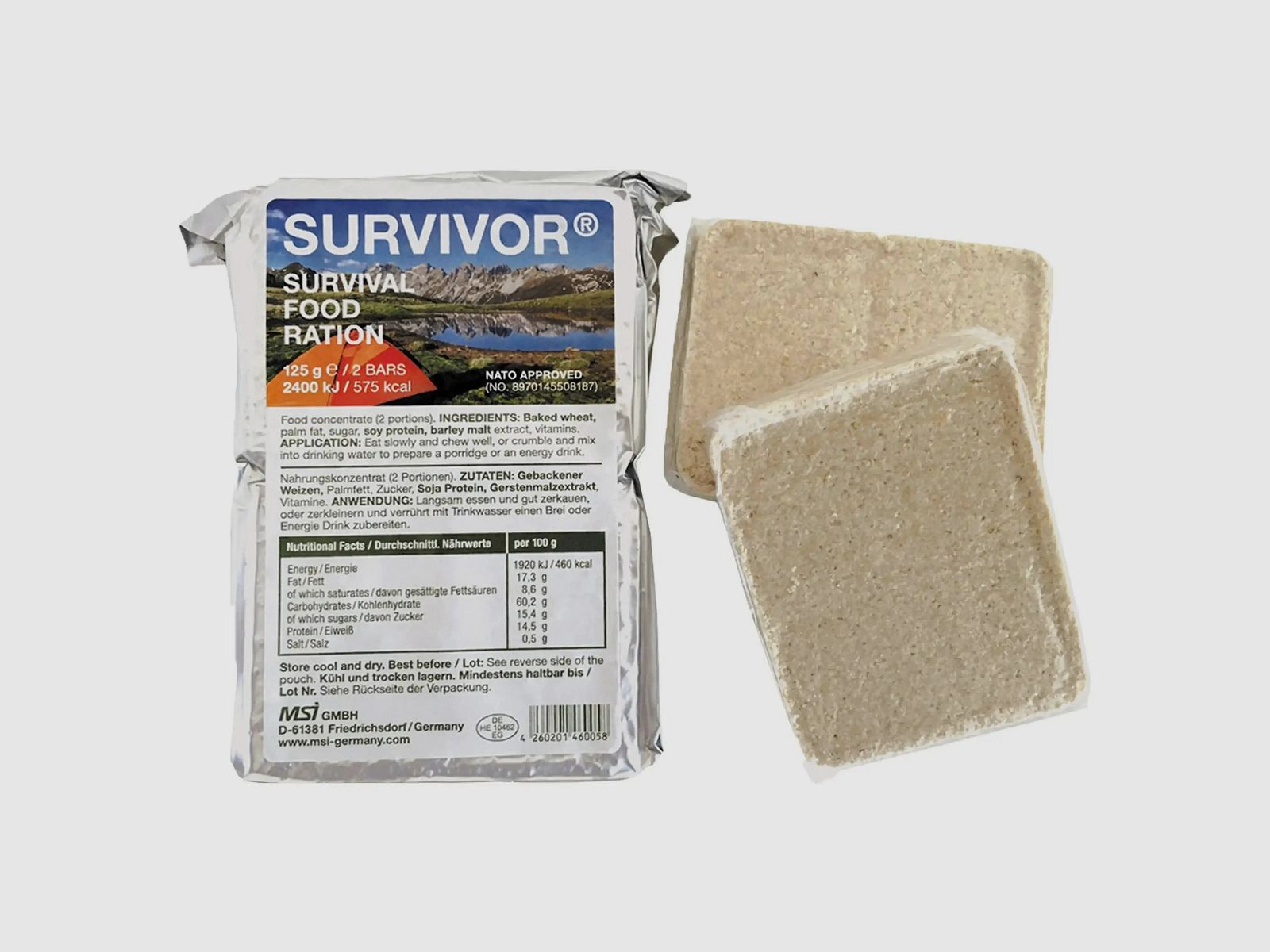 Trek’n Eat MSI Emergency Food Survivor 125 g