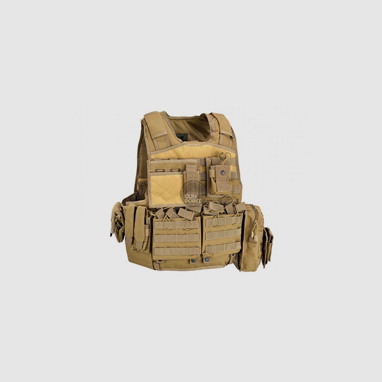 Defcon 5 Body Armor Carrier Set Plattentrger TAN