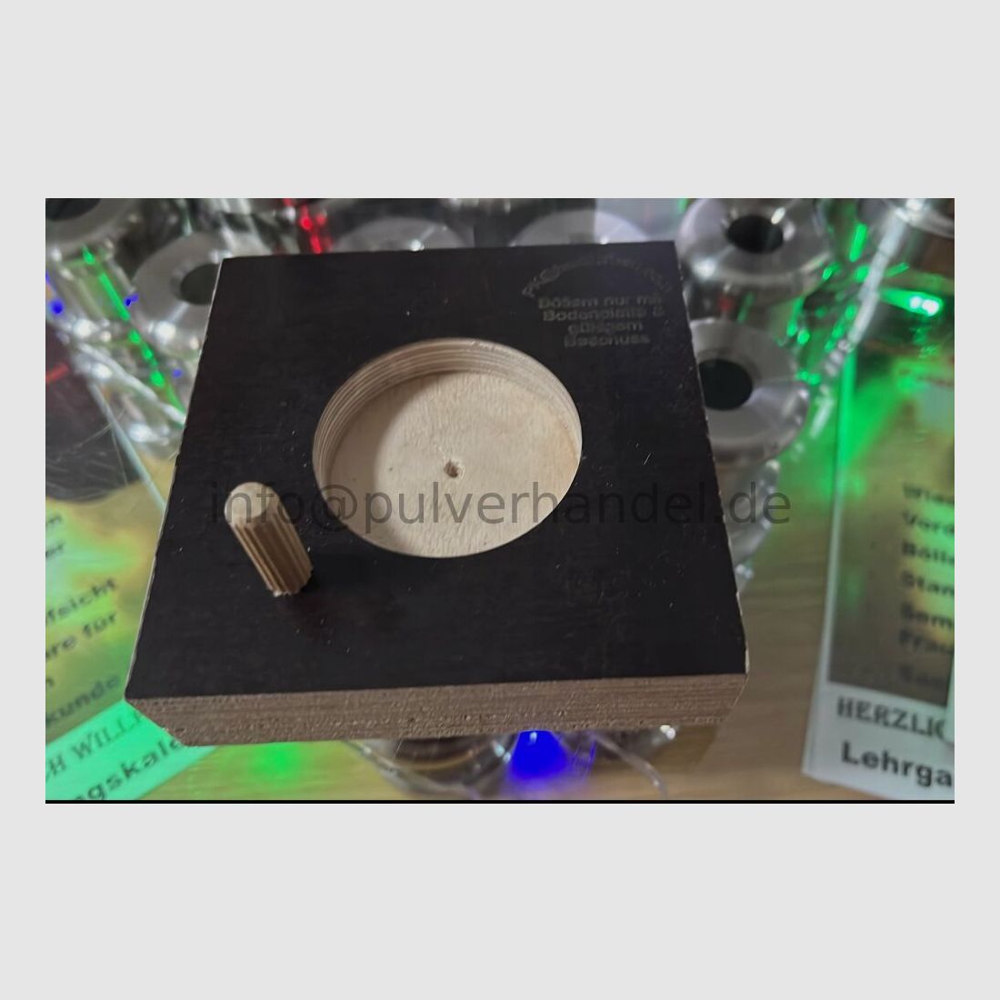 Stand cannon PK new stainless steel, beautifully shaped very loud stand cannon, from € 99.- made in Germany