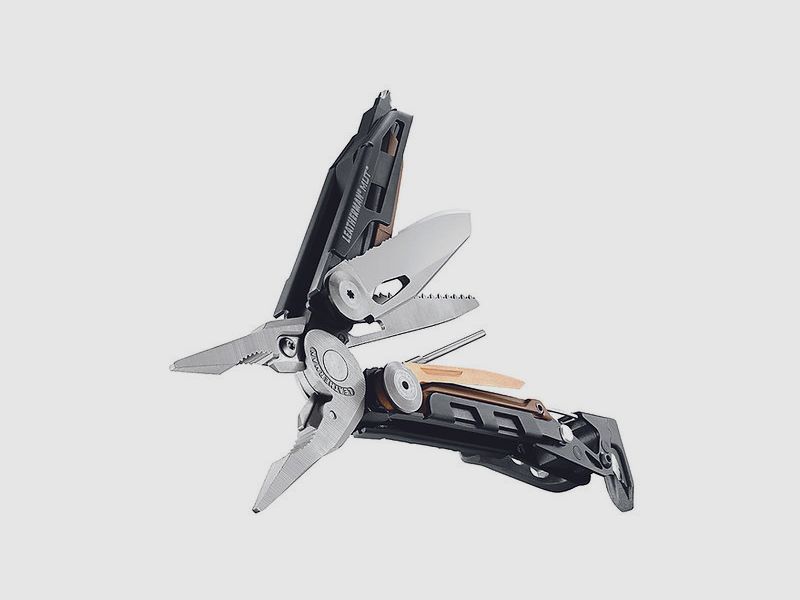 Leatherman – MUT Silver / HOLSTER MOLLE BROWN, immagine 2 di 3