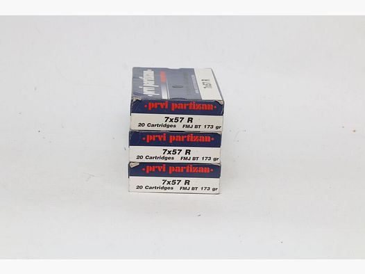 PPU PRVI 7x57R VM FMJ