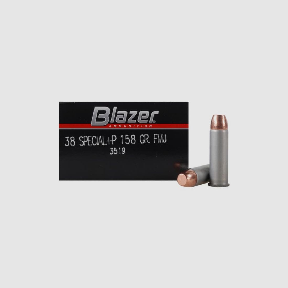 CCI Blazer Aluminio .38 ACP 158GR TMJ 50 cartuchos