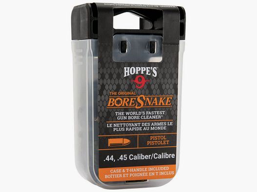 Hoppes BoreSnake für Kurzwaffen - .44, .45