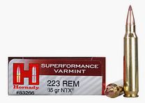 Hornady Superformance Varmint .223 Rem. 35GR NTX 20 cartridges