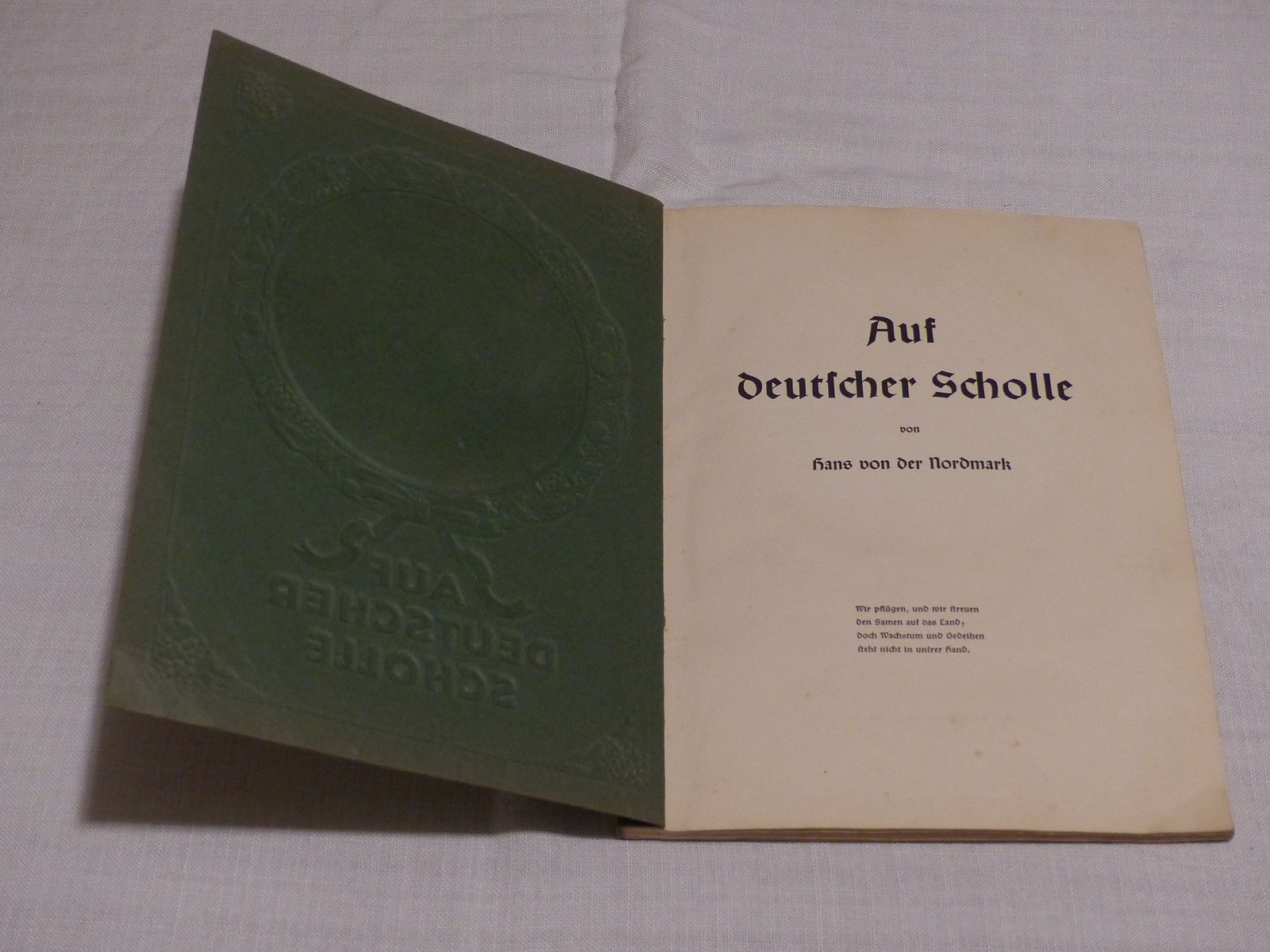 Auf deutscher Scholle komplett Stickeralbum 1935
