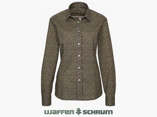 Jagdhund Bluse Kate Oliv