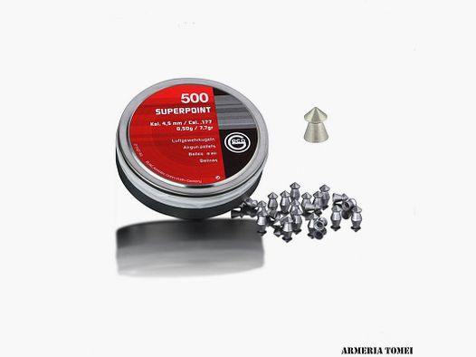 GECO – SUPERPOINT | 4.5mm | .177 | 0.50g / 7.7gr | 500 pcs