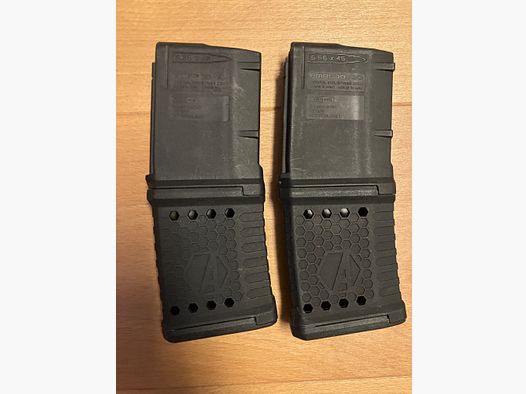 MAGPUL PMAG .223Rem AR15 M4 Alpha Grip Alpha Precision