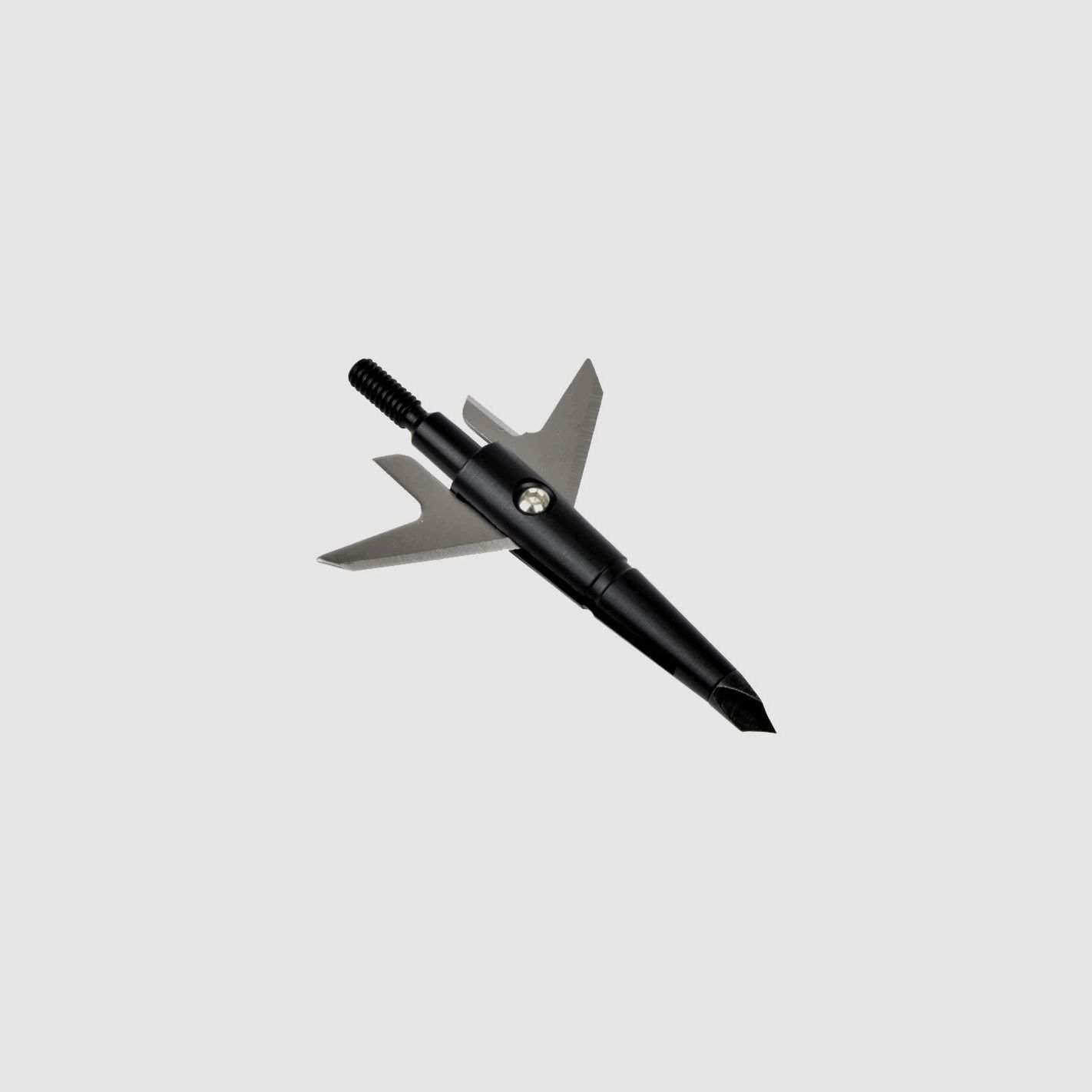 Jagdpitze 2 Klingen aus Aluminium 55 mm Set 6 Stk, Bild 2 von 4