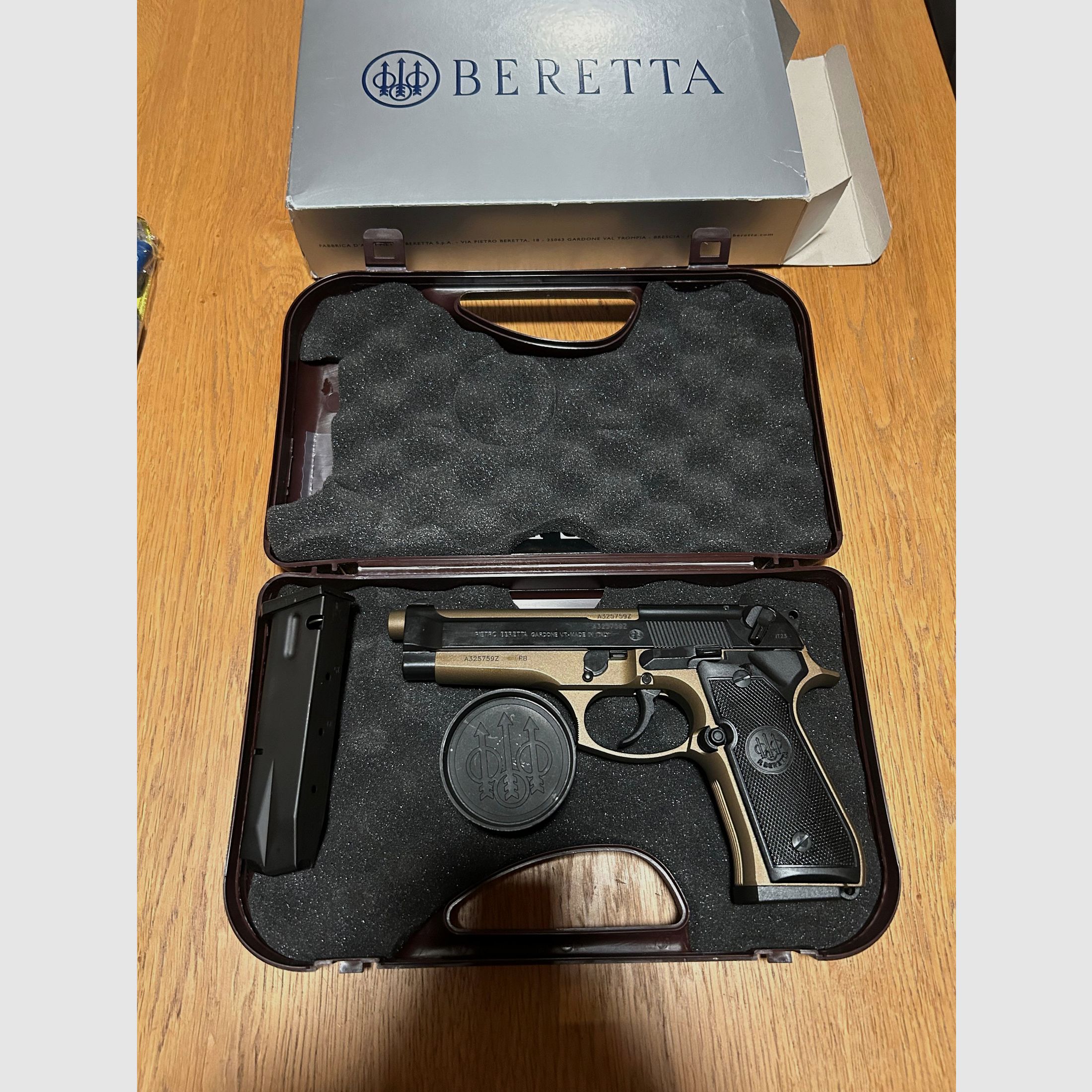 Beretta Pistole 92 FS 9mm Bronze