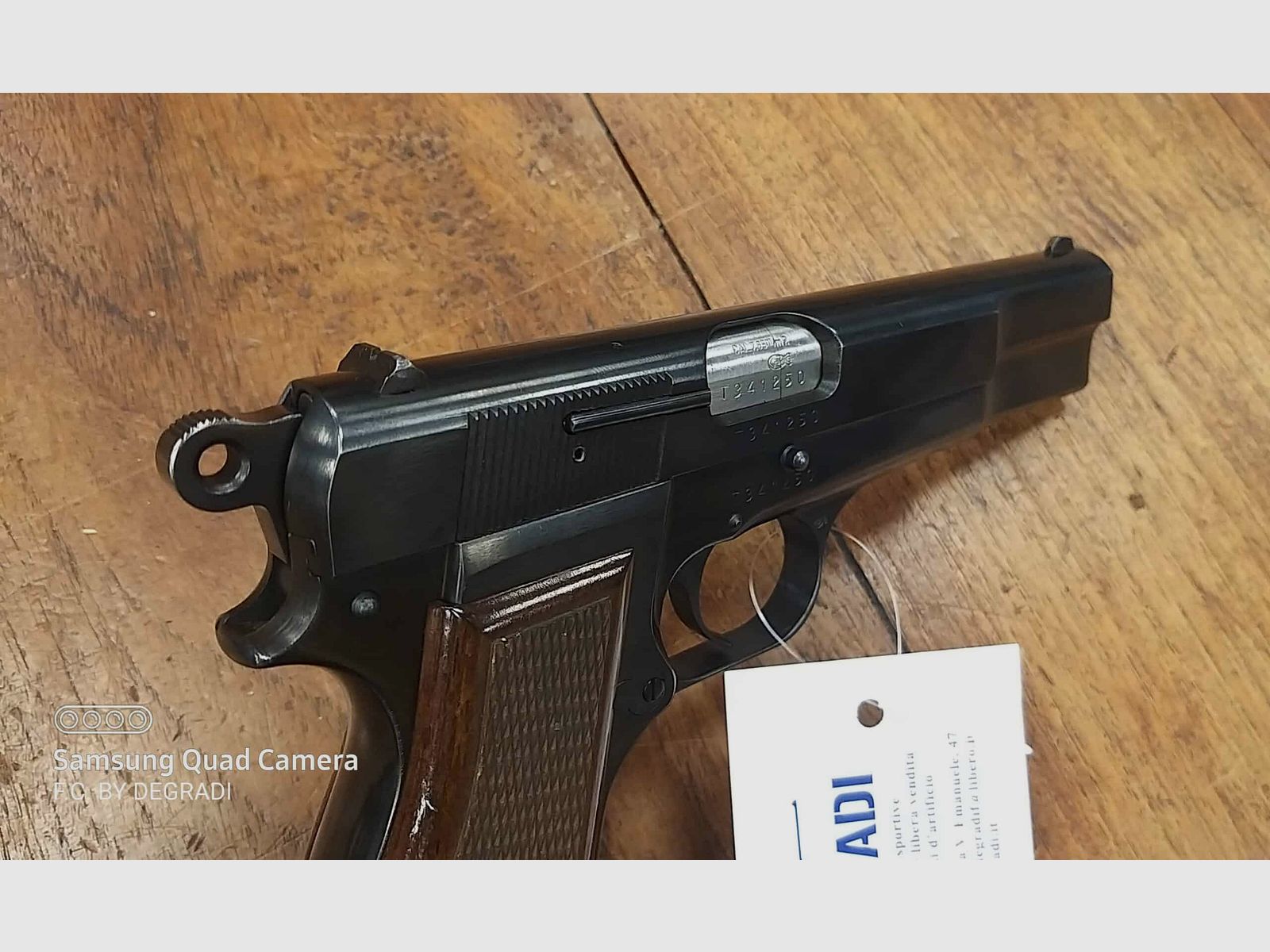 FN BROWNING HP35 T1000 7,65 PARA, immagine 2 di 4