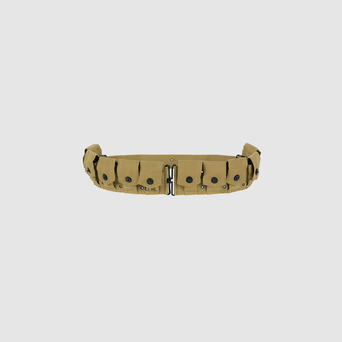 US WW2 M1 Garand Rifle 10-pouches Cartridge Belt [8FIELDS]