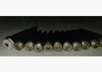 11x CARTUCCE PUFFER PLASTICA METALLO TEST ASCIUTTO DEMILITARIZZATE cal. SCONOSCIUTO / ! LEGGI LA DESCRIZIONE !