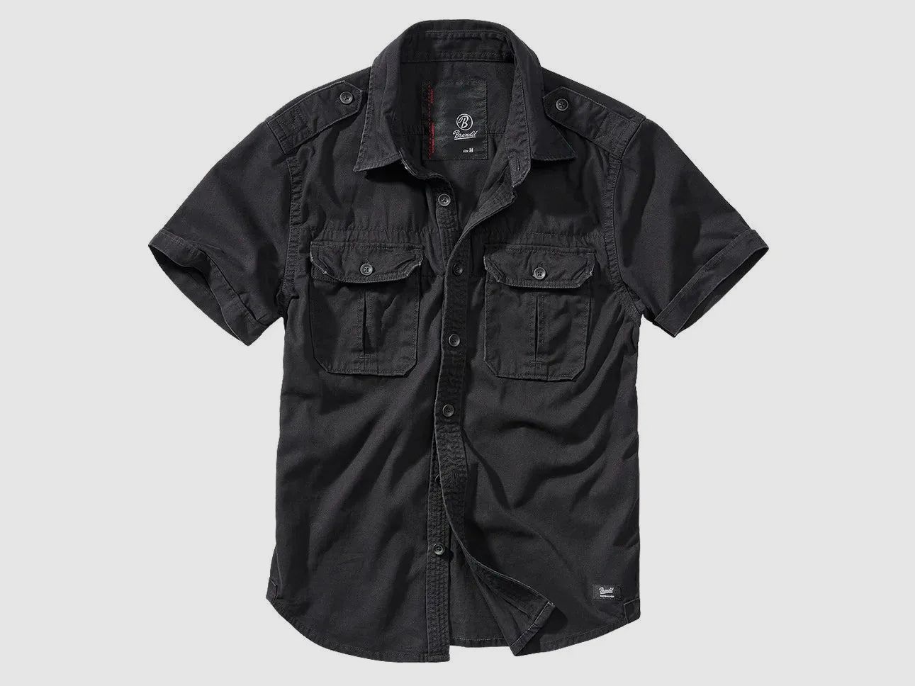 Brandit Brandit Shirt Vintage Shortsleeve schwarz