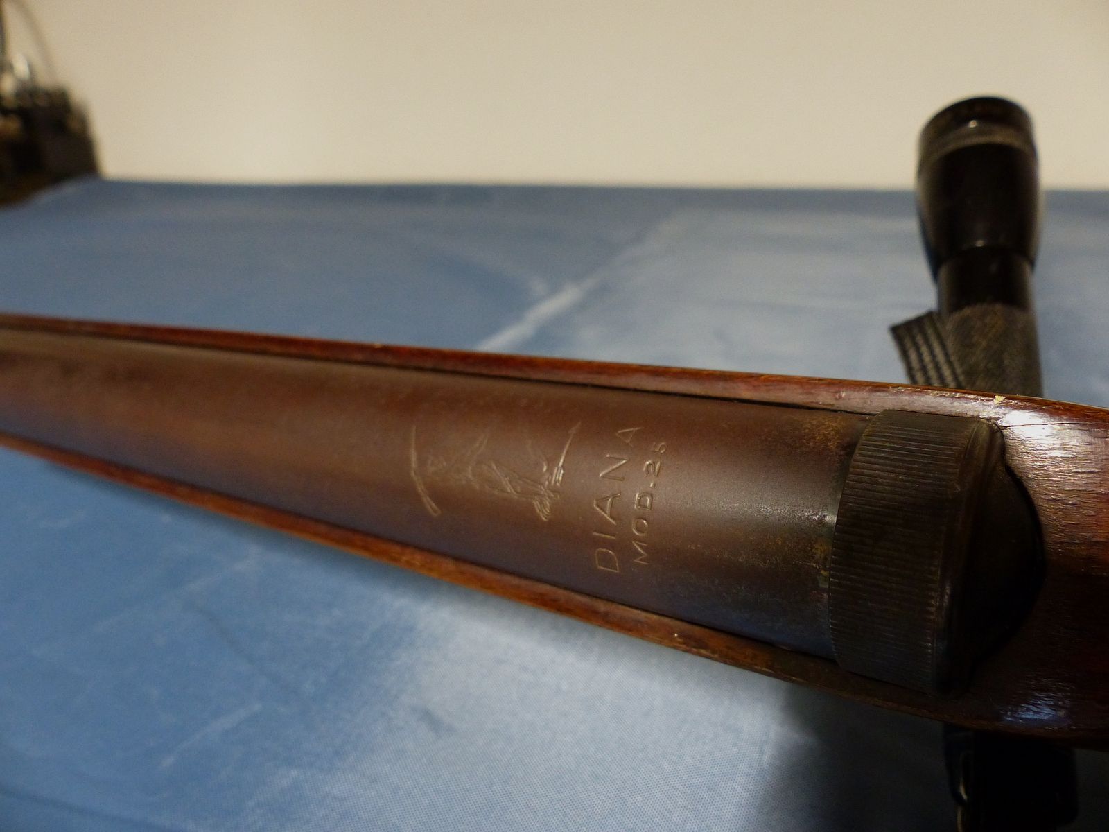 Druckluftgewehr Luftgewehr Knicklauf Diana Mod. 25 ohne F Westdeutschland vintage