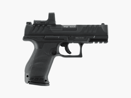 Walther PDP Compact 4" Set CO2 Airsoft Pistole OR in Schwarz | Umarex