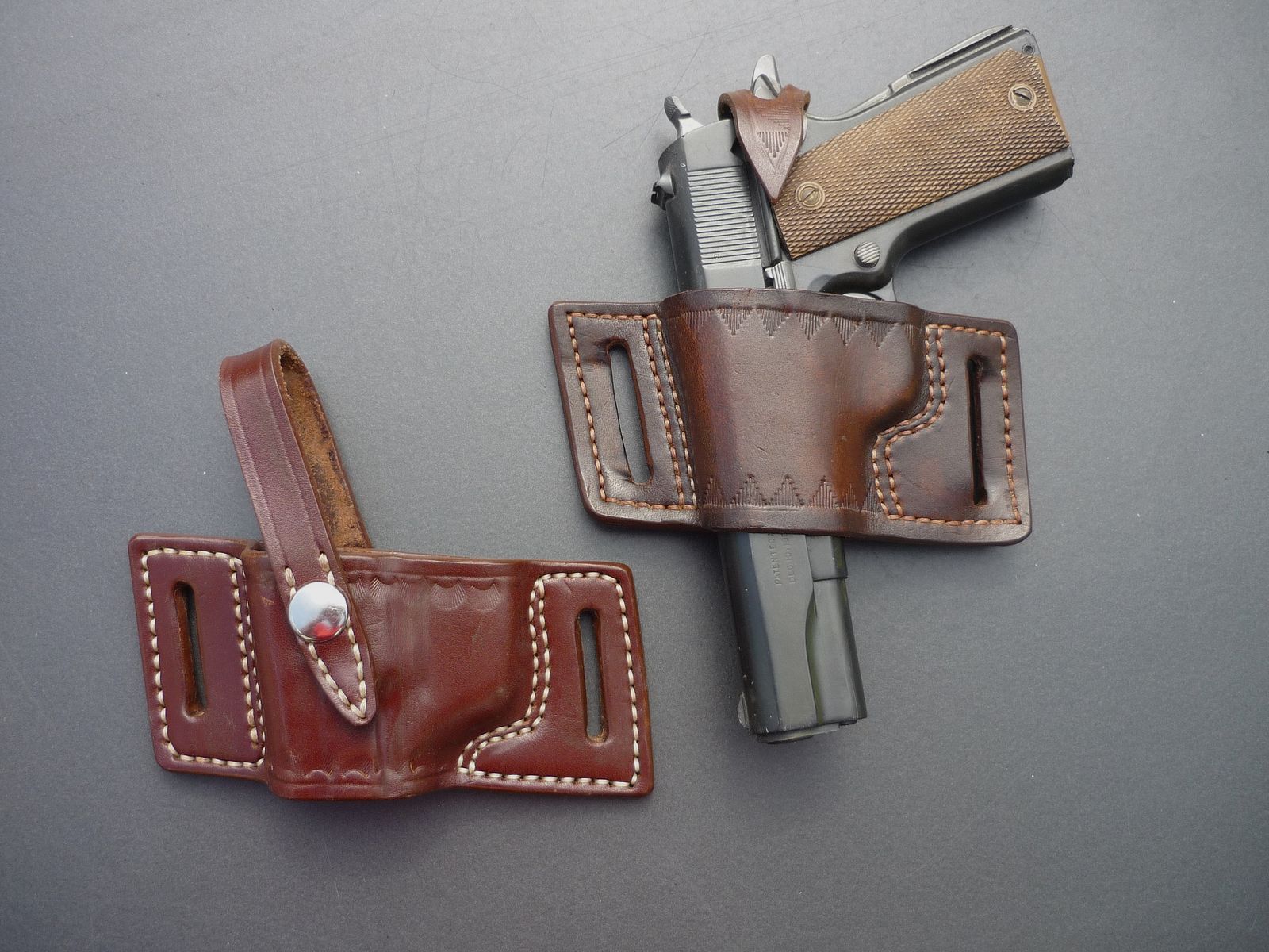 HKDesign Holster Art. Nr. 006 Yaqui Holster für Colt 1911 bzw. Star 30 M  - Linkshänder