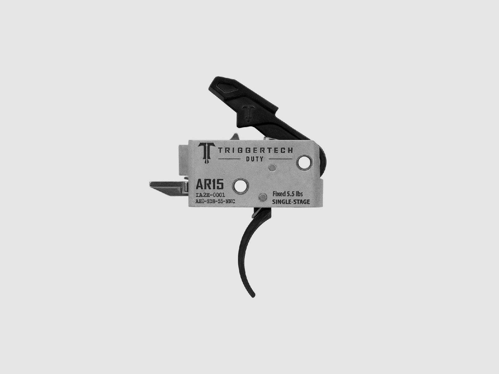 Duty Single-Stage 5,5 lbs curvo nero AR15, immagine 1 di 5