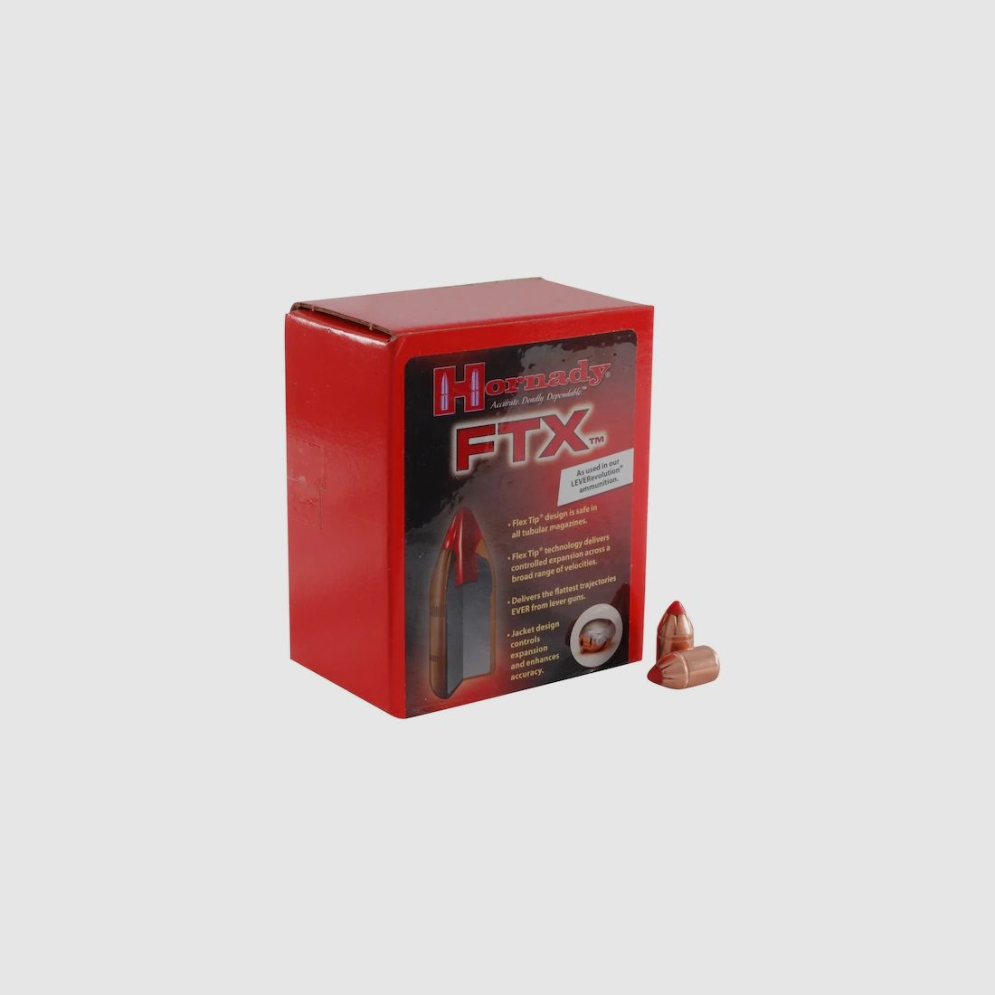 Hornady Geschoss .44/.430 FTX FLEX TIP 225GR 100 Stück