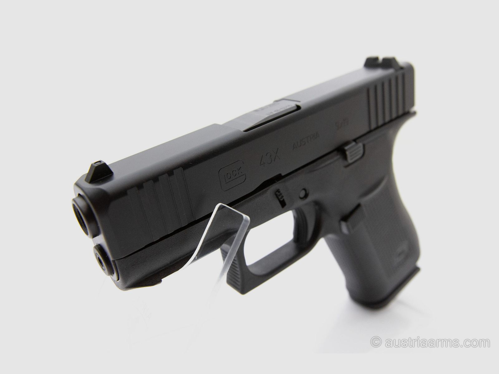 Glock 43X, neuwertige Gebrauchtwaffe, 9 x 19 mm, Bild 4 von 5