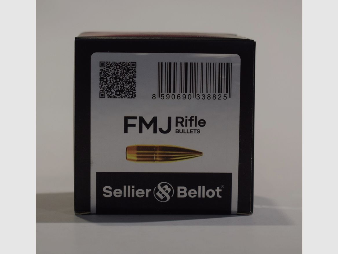 Doos van 50 kogels Sellier & Bellot kal. 0.311 FMJBT 180 grains, afbeelding 2 van 2