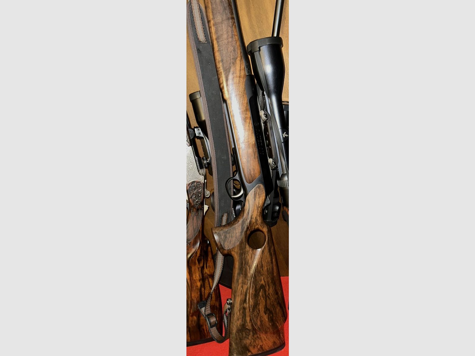 Sauer 303 avec Zeiss point rouge bois classe 7 crosse à 7 trous