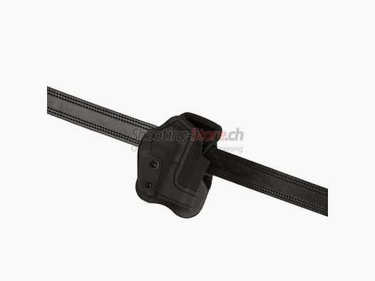 Frontline KNG Open Top Holster per Glock 19 Paddle Nero