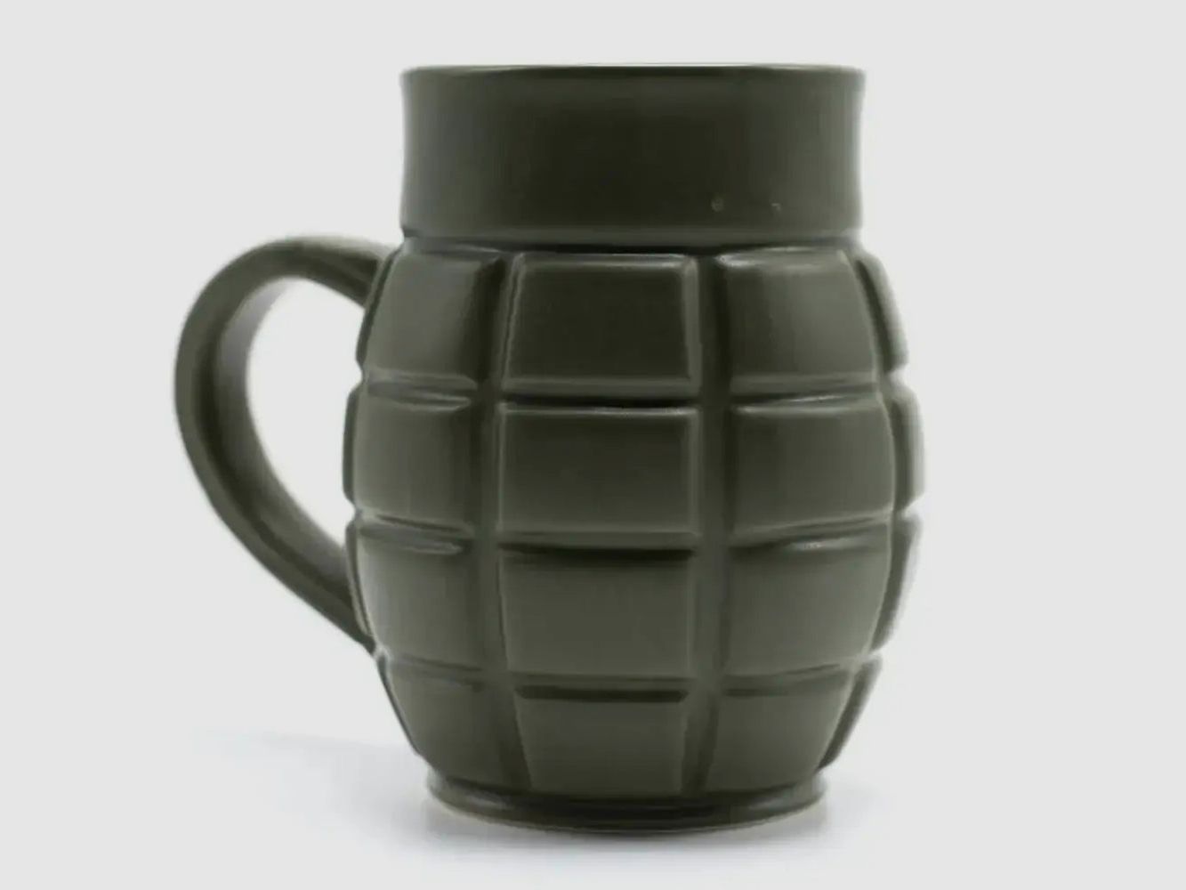 Caliber Gourmet Caliber Gourmet Tasse Grenade Coffee Mug oliv
