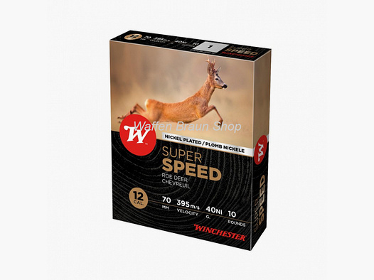 Winchester SUP SPEED G2 MAGNUM, 12-76, 20mm, 50g, P1, 10 piezas