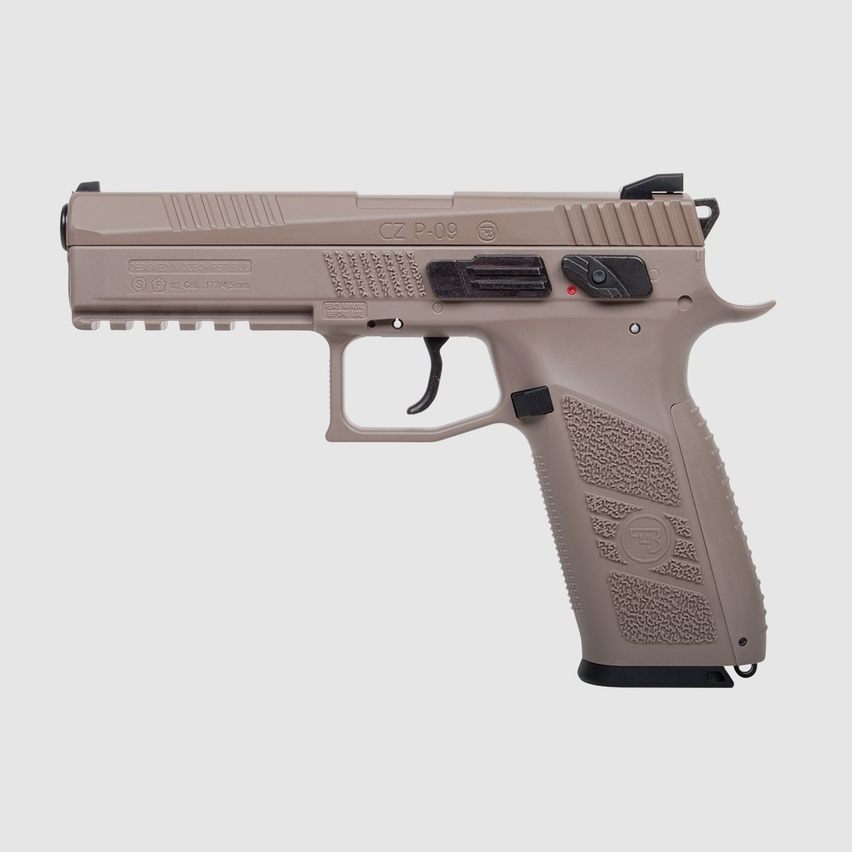 CZ 75 P-09 Duty Tan 4,5mm | 4,5mm BB - Druckluft Co2 BlowBack