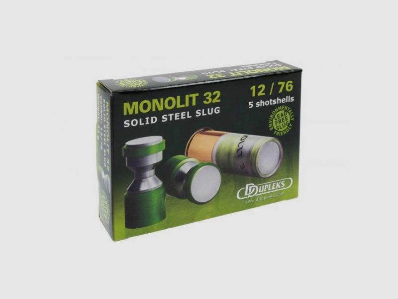 DDUPLEKS MONOLIT 32 - 12/76 - STEEL SLUG - 5 SCHUSS