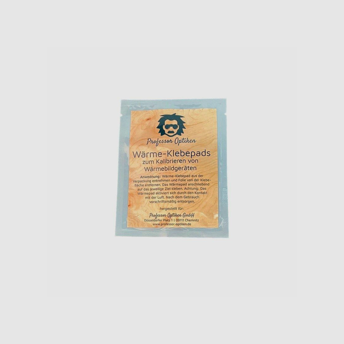 Heat adhesive pads, pack of 10 - for inserting thermal imaging devices