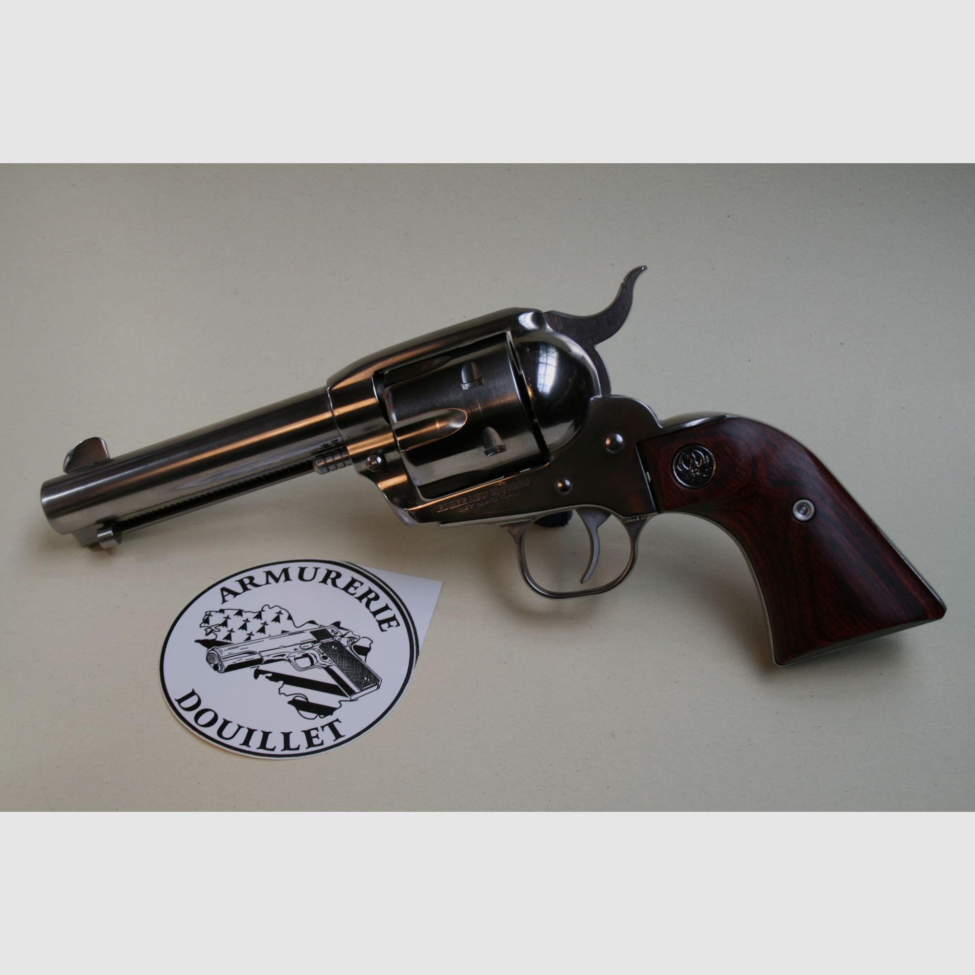 Ruger New Vaquero 4,6 Zoll Kal. 357 mag inox, Bild 1 von 6