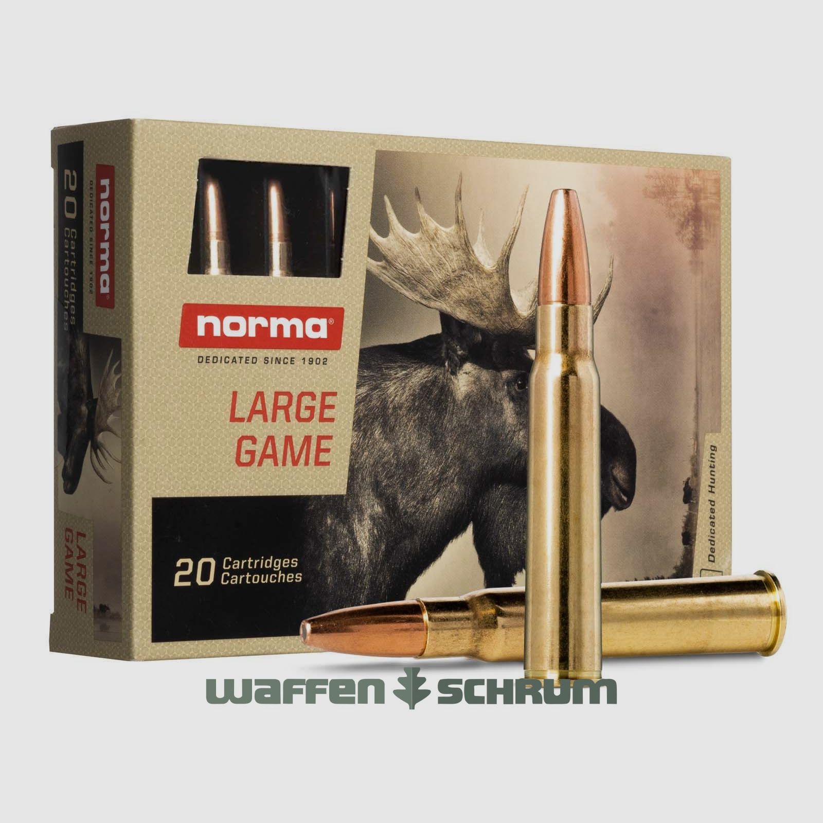 Norma 8x57JS Vulkan 12,7g - 196gr