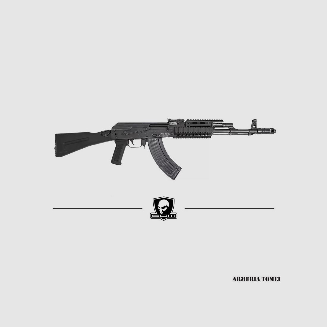 BÜCHSE – S.D.M. – AK-103T 4-RAIL SERIE 7.62X39MM, Bild 1 von 5