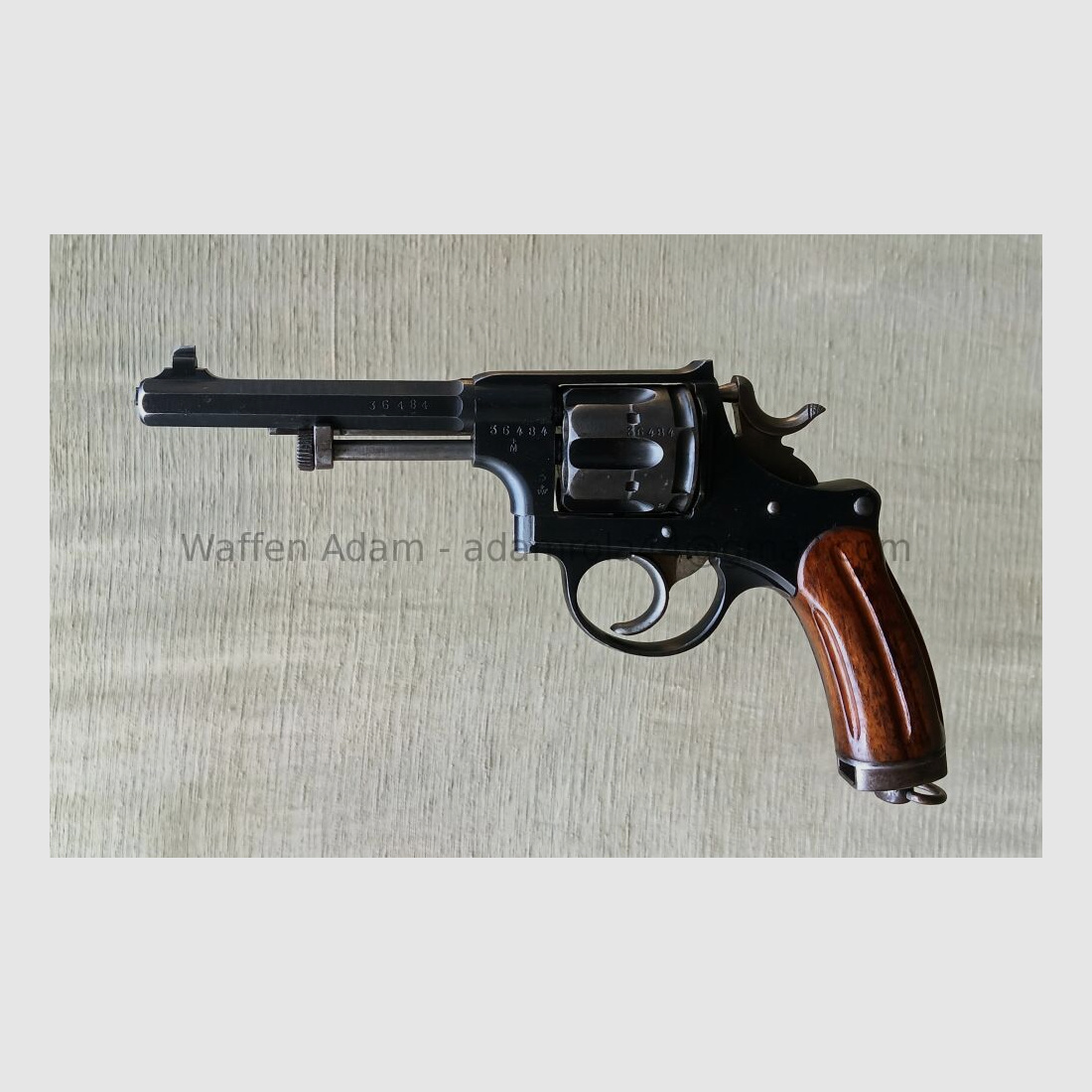 W+F, Eidgenössische Waffenfabrik Bern Revolver 1882 Schweizer Armee