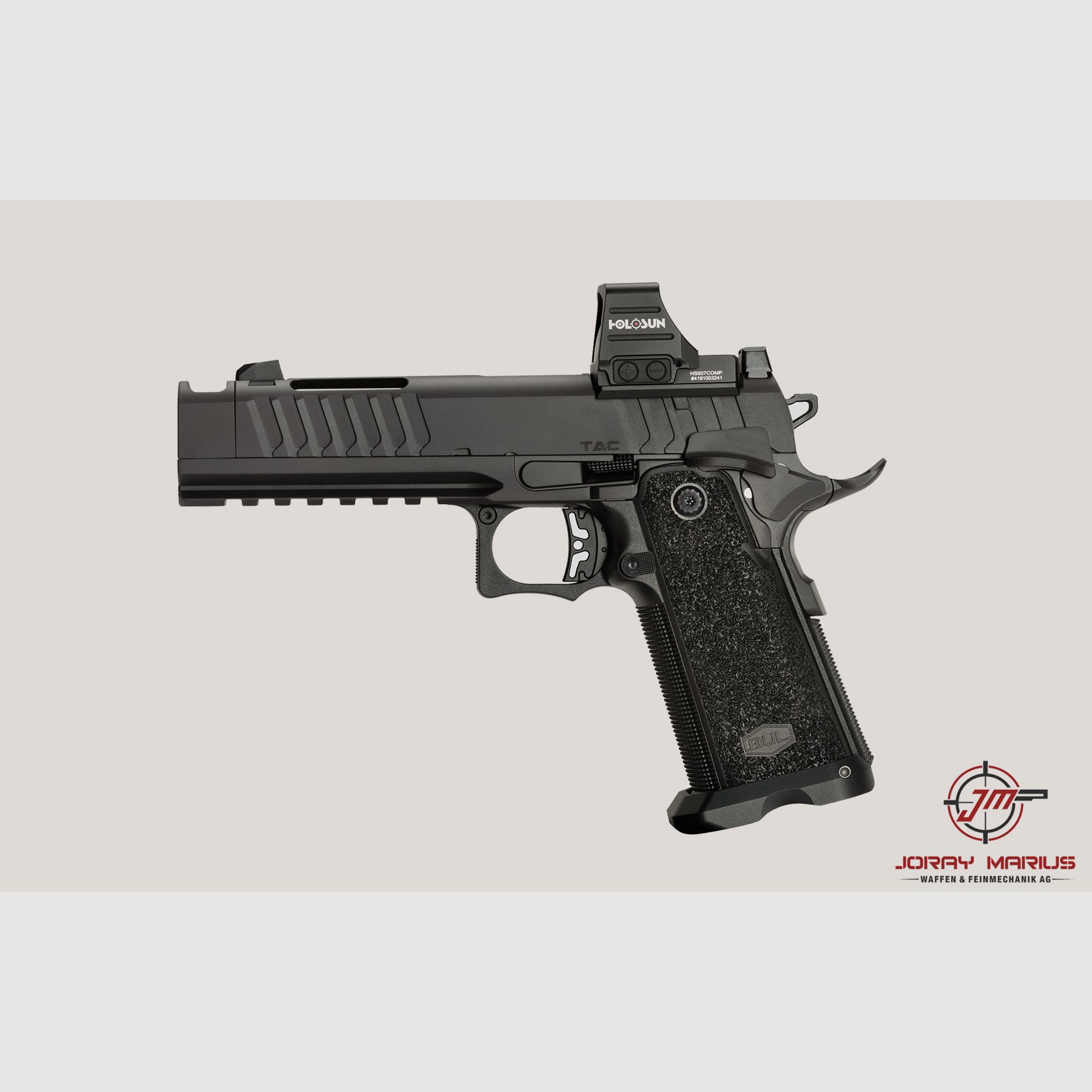 BUL SAS II TAC Comp 9mm Para 5″ Black, Bild 2 von 2