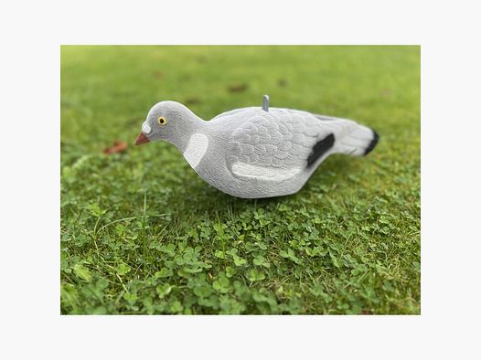 LOCKTAUBE Halfschaal bekleed met aardpen