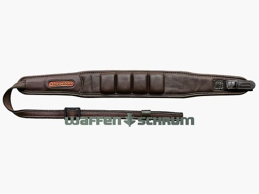 Niggeloh Gewehrriemen Premium Paddy / Leder / Braun