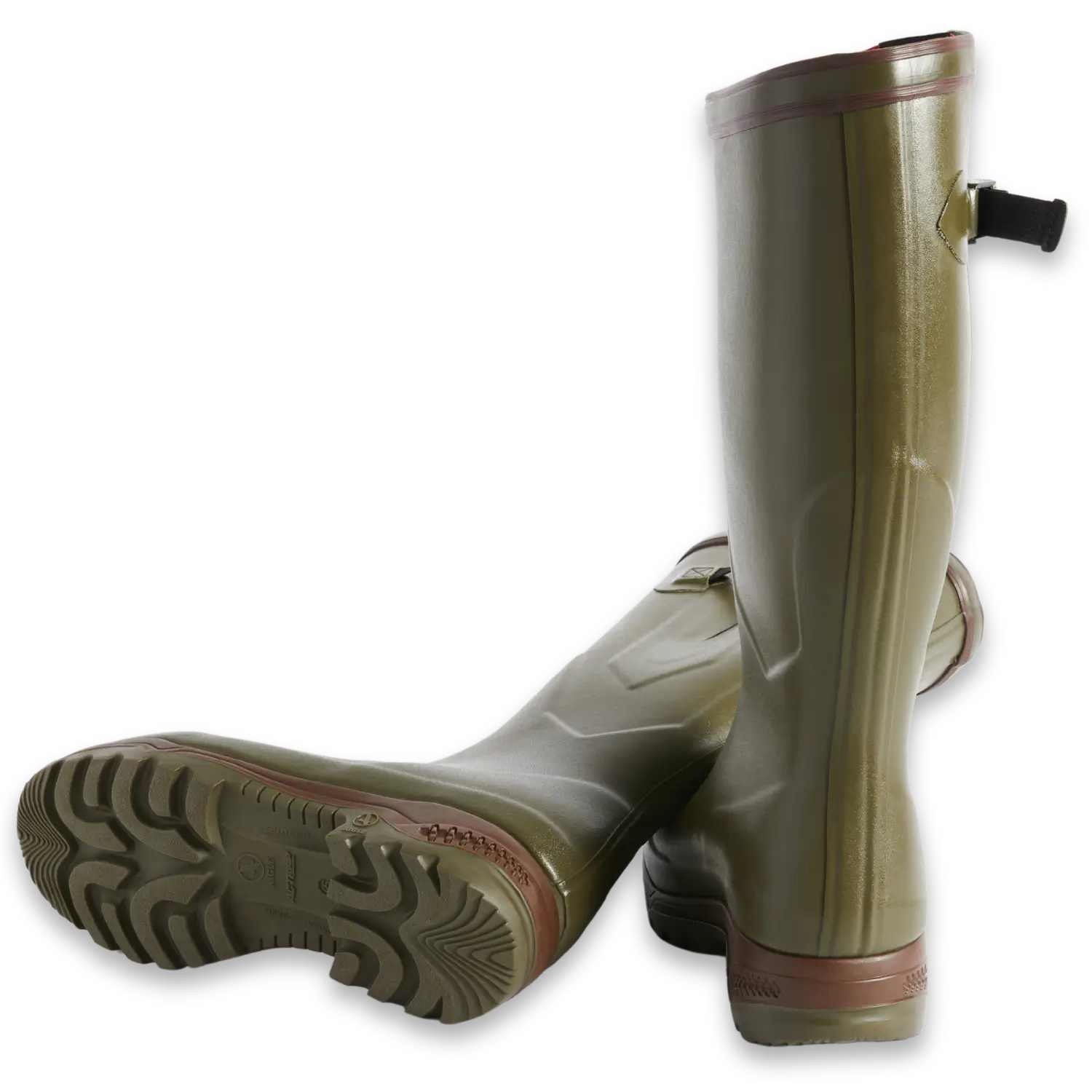 Aigle Parcours 2 ISO Gummistiefel (Khaki), Bild 2 von 5