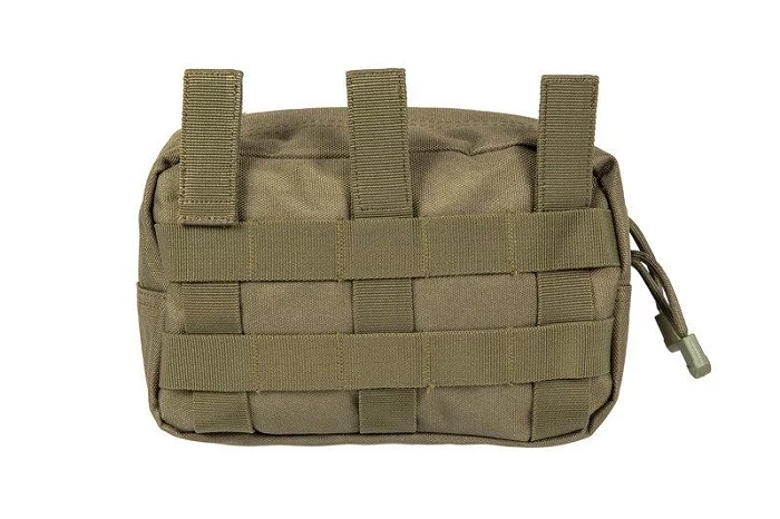 Medium horizontal cargo pouch – olive, image 9 of 10