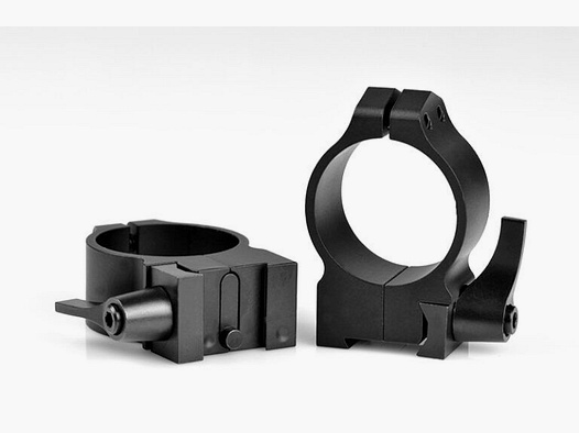 Warne QD-Ringe TIKKA QD Stahl Ringe 30mm vertikal geteilt