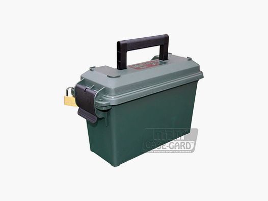 MTM CASE GUARD – AC30T- MUNITIONSDOSE MILITÄRSTIL | 3,4″(L)x8,9″(B)x6,1″(H) | Fr Grün