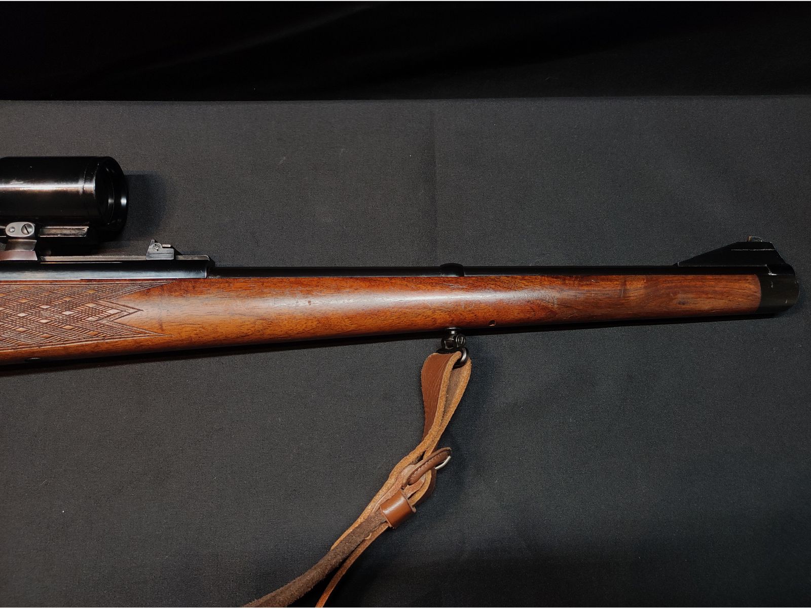 # Mauser Mod. 66 bolt-action rifle caliber 7x64 with Zeiss Diavari-D 1.5–6x – good condition – incl. 139 rounds hunting ammunition