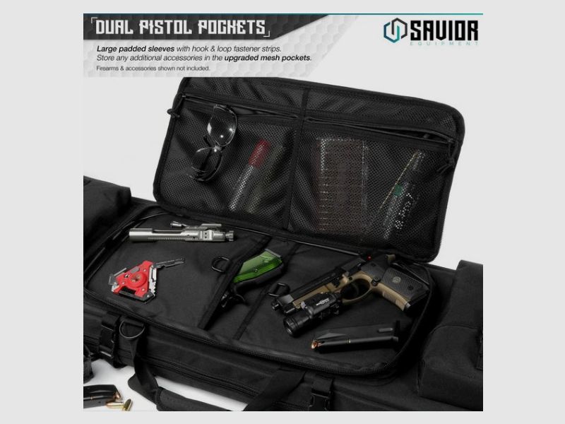 Savior – Specialist Double Rifle Case / 46 Inch / BLK, afbeelding 4 van 4