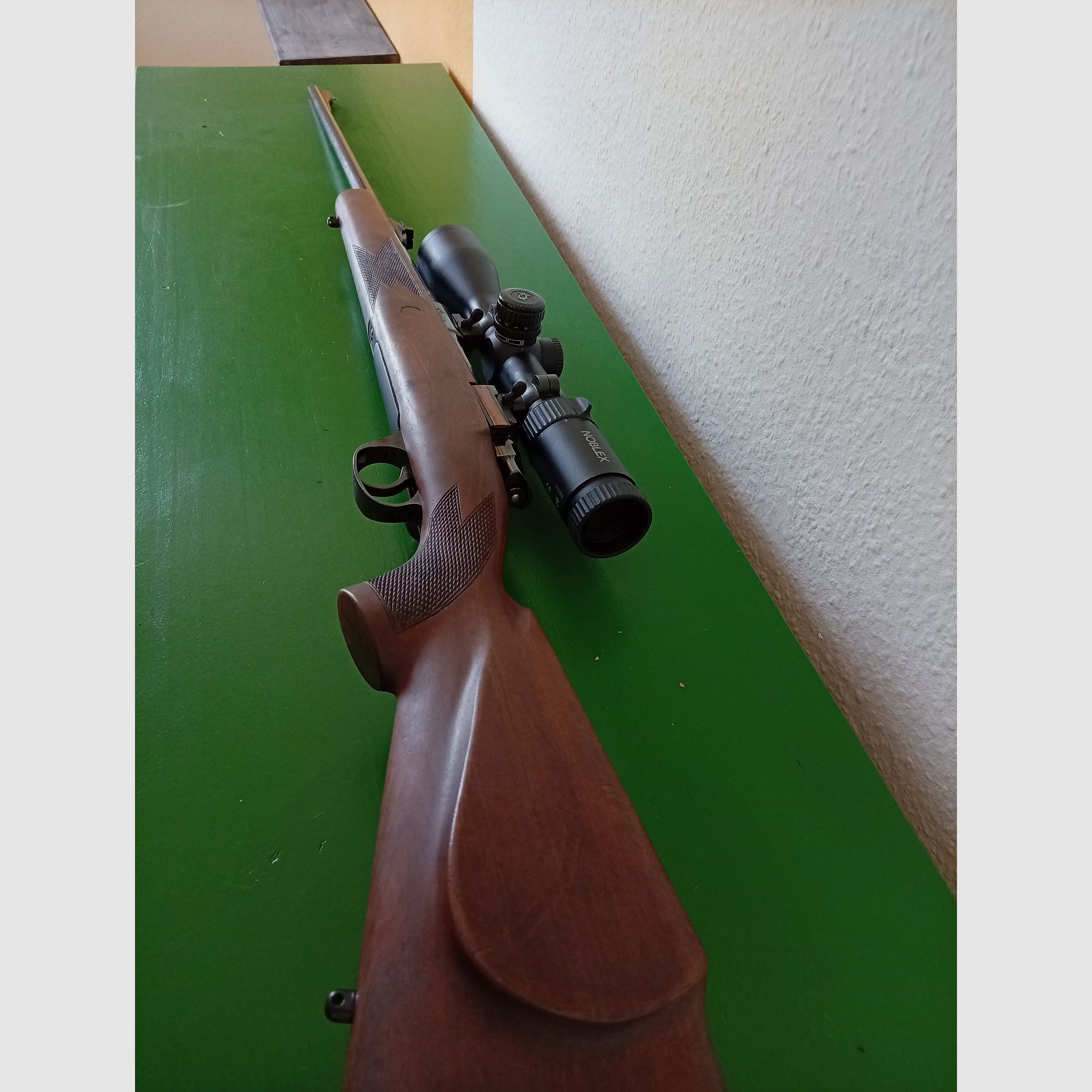 Pacchetto completo: carabina Santa Barbara 7x64 inclusa Noblex N6 2-12x50