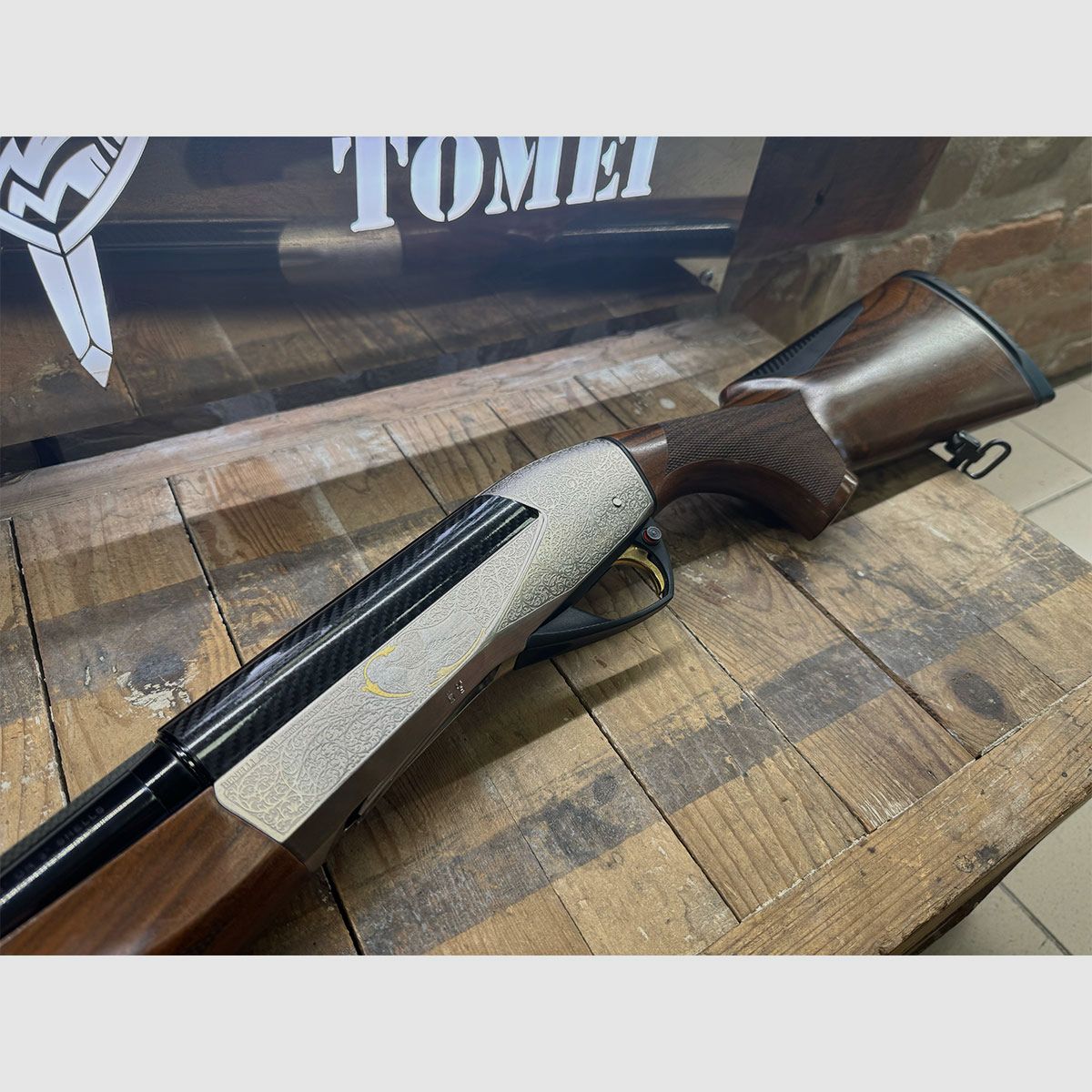 GEBRUIKT – SEMIAUTOMATISCH GEWEER – BENELLI MOD. RAFFAELLO DELUXE 2013 kal. 12, afbeelding 7 van 8