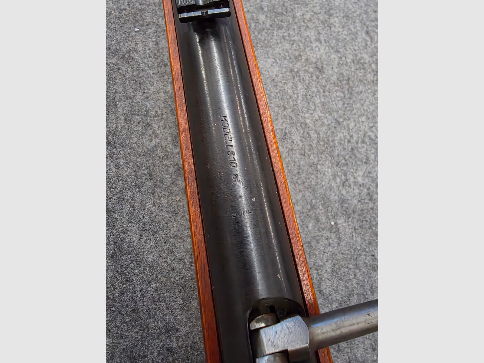 6.) Haenel Mod. 310  mit Feinabzug  Durchlader kein 49a